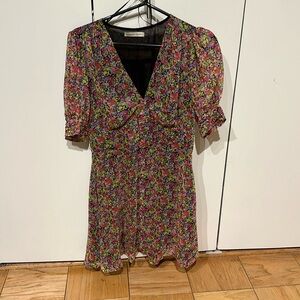 Floral dress size small
